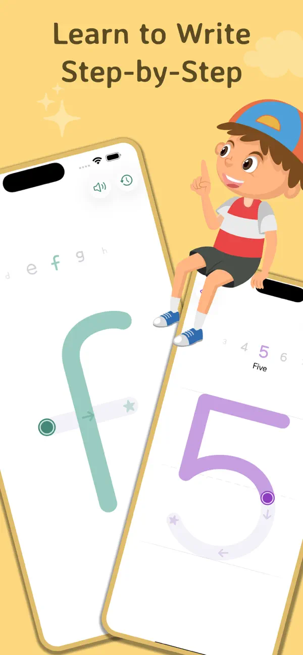 Learnzy step-by-step writing activities