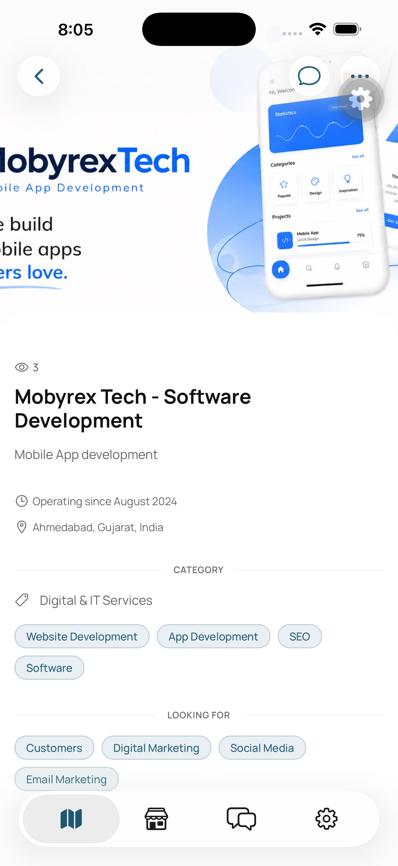 Scalevu app screenshot